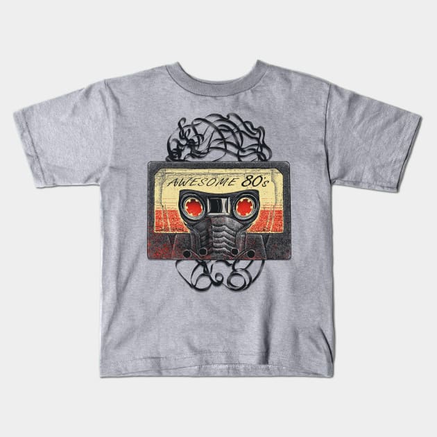 Awesome 80s Kids T-Shirt by RicoMambo